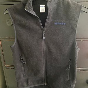 Old Navy polar fleece zip-front vest